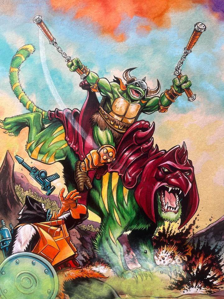 MOTU/TMNT Turtles of Grayskull #1 Exclusive (Mike Rooth)